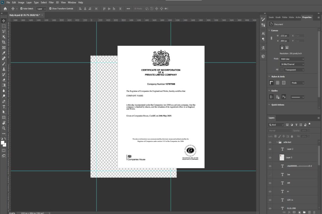 Certificat britannique de constitution d'une société à responsabilité limitée Modèle Word et PDF template Certificat britannique de constitution d'une société à responsabilité limitée Modèle Word et PDF template